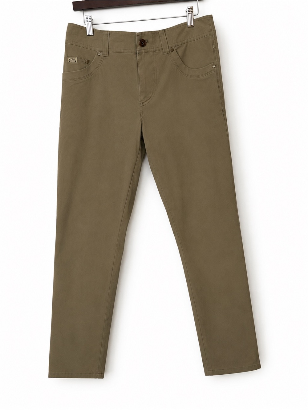 KÜHL REVOLVR Rogue Pants Men’s 32x32 Khaki Tan Outdoor Utility Hiking Travel